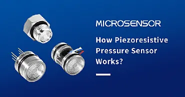 ¿Cómo funciona el sensor de presión piezoresistivo?