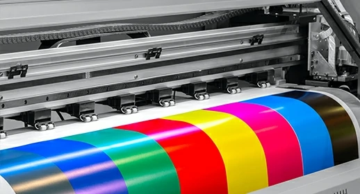 Máquina de impresión de chorro de tinta