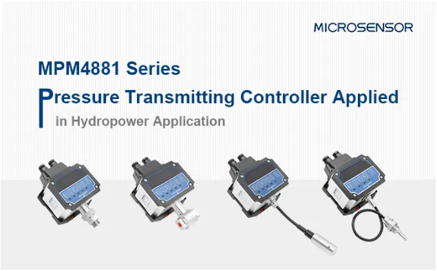 Controlador y transmisor de presión de la serie MPM4881 usado en el sector hidroeléctrico
