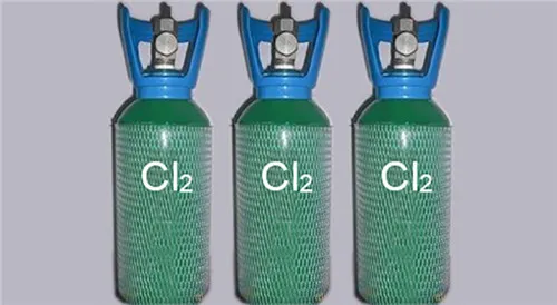 medición de la presión del cloro