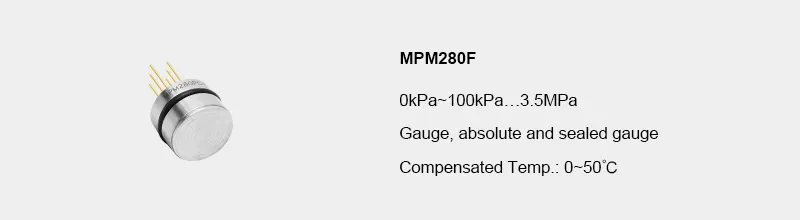Sensor de presión MPM280F Φ 19 × 13,5 mm