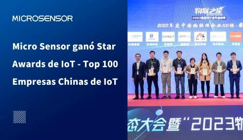 Micro Sensor ganó Star Awards de IoT - Top 100 Empresas Chinas de IoT