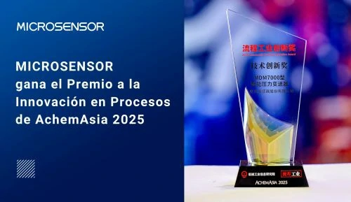 MICROSENSOR gana el Premio a la Innovación en Procesos de AchemAsia 2025